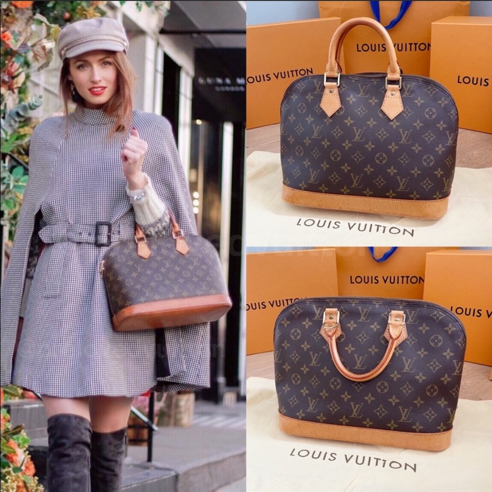 💖FLAWLESS💖 Louis Vuitton Auth Alma Satchel!